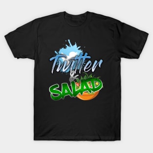 Chris Clark's Twitter & Salad Special! Designed by Jake Iacovetta T-Shirt